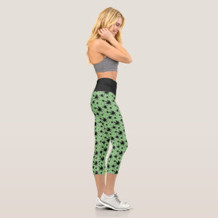 Sterne + Punkte Capri Leggings
