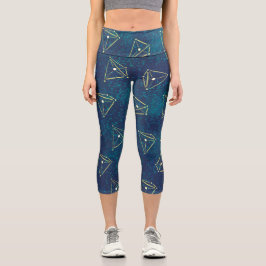 Sterne RaumgeometrieChemie-Konstellationen Capri Leggings