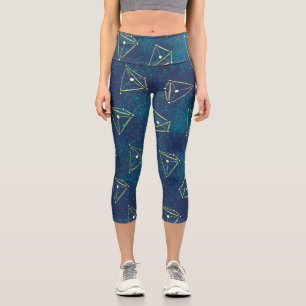 Sterne RaumgeometrieChemie-Konstellationen Capri Leggings