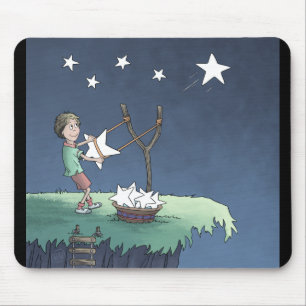 Sterne schießen - Mouse Pad erstellen Mousepad