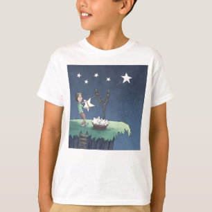 Sterne schießen - T - Shirt für Wünsche schaffen
