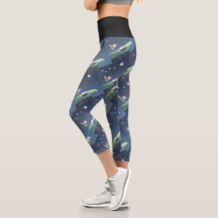 Sterne schießen - Wünsche Capri Leggin gestalten Leggings