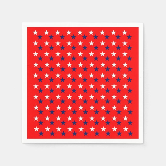 Sterne Serviette (Vorderseite)