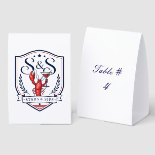 Sterne & Sips Fourth of July America 250 Tischaufsteller