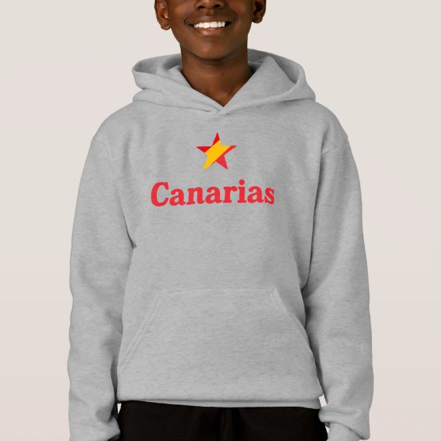 Sterne Spaniens – Canarias Hoodie (Vorderseite)