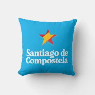 Sterne Spaniens – Santiago de Compostela Kissen