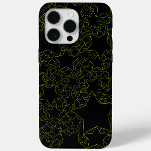 Sterne, Sterne, Sterne - Zitronengrün Case-Mate iPhone Hülle