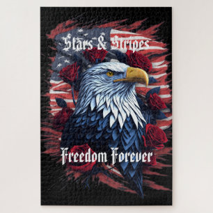 Sterne Streifen Freiheit für immer Adler Amerikani