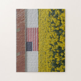 Sterne, Streifen & Frühlingsblüten Puzzle
