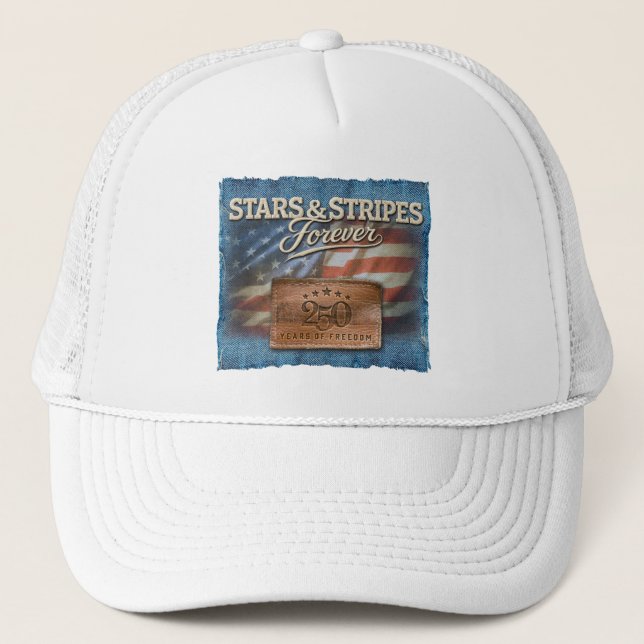 Sterne & Streifen - Kappe (Vorderseite)