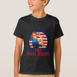 Sterne Streifen Und Gleiche Rechte 4. Juli Frauen T-Shirt
