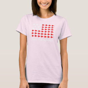 Sterne u. Streik Eagles für immer T-Shirt