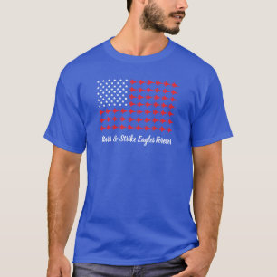 Sterne u. UnisexT-Shirt StreikEagles für immer - T-Shirt