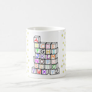Sterne und Blöcke! Kaffeetasse