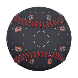 Sterne und einzigartiges Raumschiff Baseball