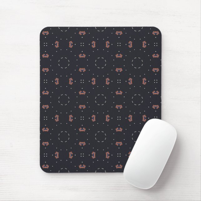 Sterne und einzigartiges Raumschiffmuster Mousepad (Mit Mouse)