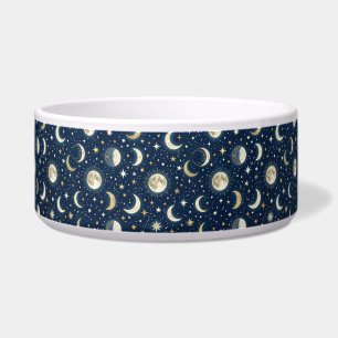 Sterne und Mond Muster Napf