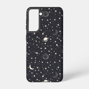 Sterne und Planeten Muster Samsung Galaxy Hülle