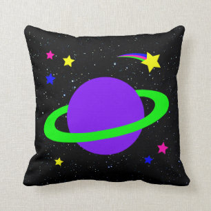 Sterne und Planeten-Wurfs-Kissen Kissen