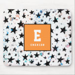 Sterne und Raumspass Astronomie Muster Mousepad<br><div class="desc">Dieses unterhaltsame Raumdesign ist eine großartige Möglichkeit,  Ihren Tag zu entspannen. Mit Konstellationsmuster,  Sternen und Galaxie,  ist es auf einer Reihe von Produkten erhältlich,  großartig als Geschenk.</div>