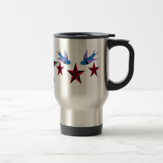 Sterne und Schwalben Tasse