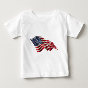Sterne und Streifen Baby T-shirt