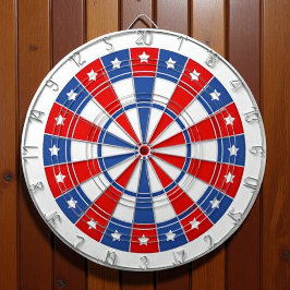 Sterne und Streifen Dartscheibe
