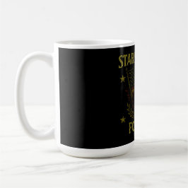 Sterne und Streifen für immer - Stolz auf die amer Kaffeetasse