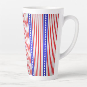 Sterne und Streifen Milchtasse