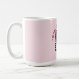 Sterne und Streifen-Schleife Patriotischer 4. Juli Kaffeetasse