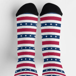 Sterne und Streifen USA Socken