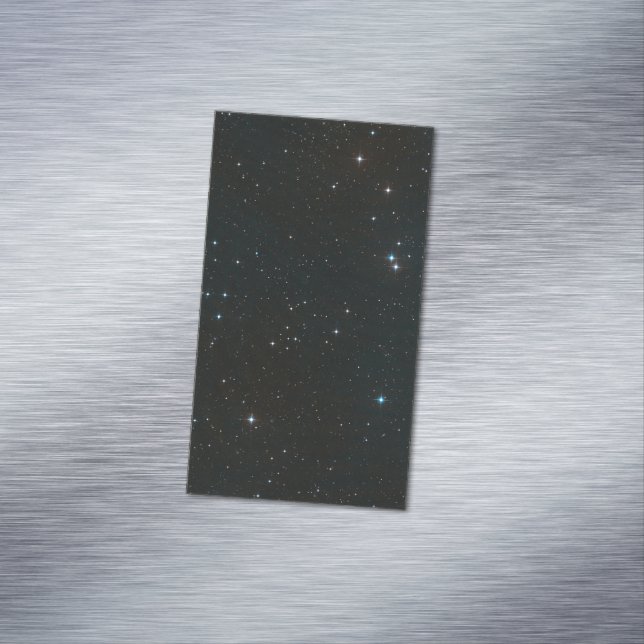 Sterne und Weltraum Magnetische Visitenkarte (Beispiel)