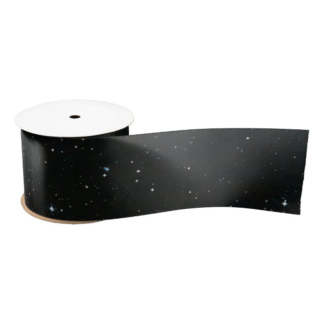 Sterne und Weltraum Satinband (Spule)