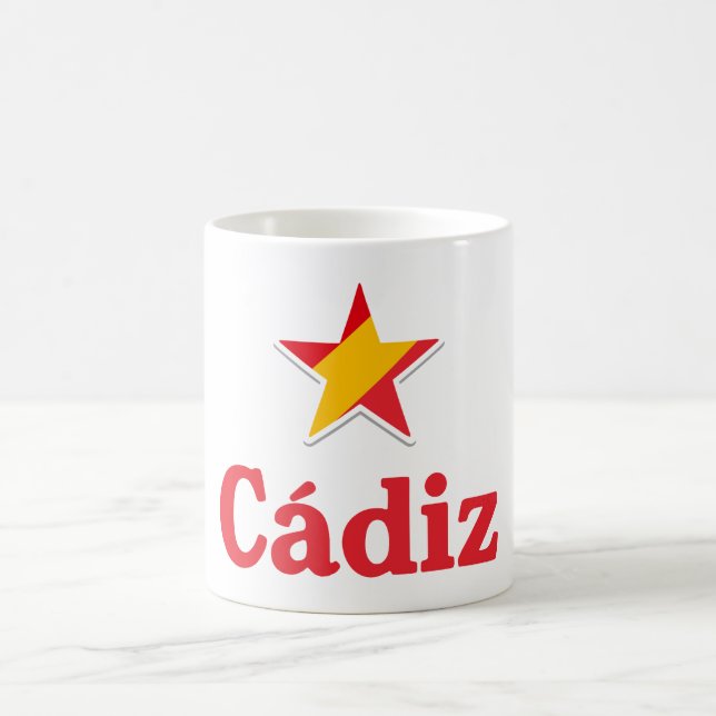 Sterne von Spanien - Cadiz Kaffeetasse (Mittel)