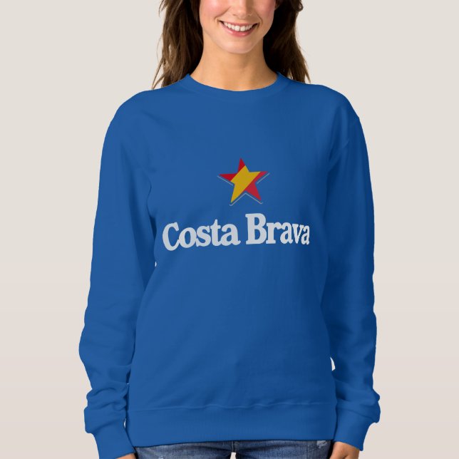 Sterne von Spanien - Costa Brava Sweatshirt (Vorderseite)