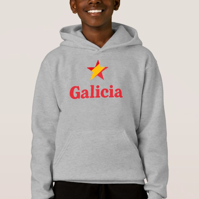 Sterne von Spanien - Galicien Hoodie (Vorderseite)