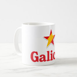 Sterne von Spanien - Galicien Kaffeetasse