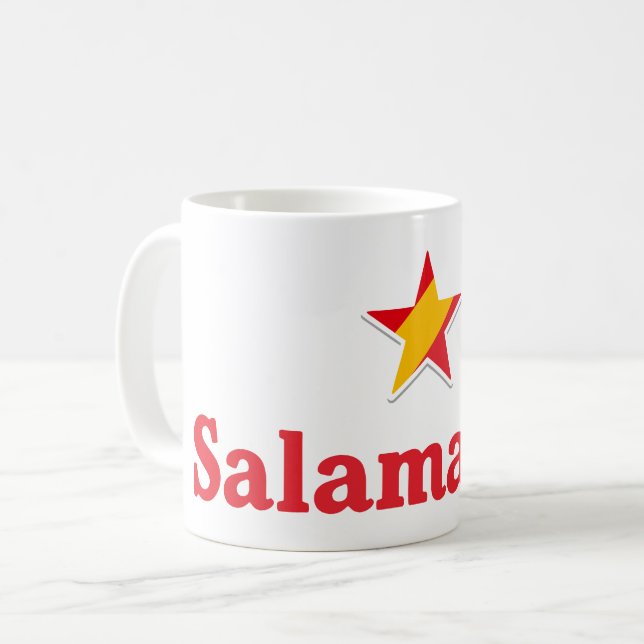 Sterne von Spanien - Salamanca Kaffeetasse (Vorderseite Links)