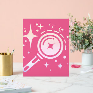 Sterne von Twinkle, Leuchtturm der grenzenlosen di Acrylschild