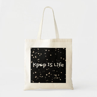 Sterne x K-Pop ist Leben Tragetasche