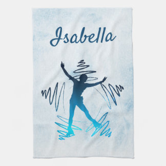 Sterneis-Skater Handtuchhalterung blau Geschirrtuch