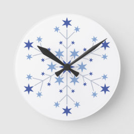 Sternen Anfänge: Runde Wanduhr