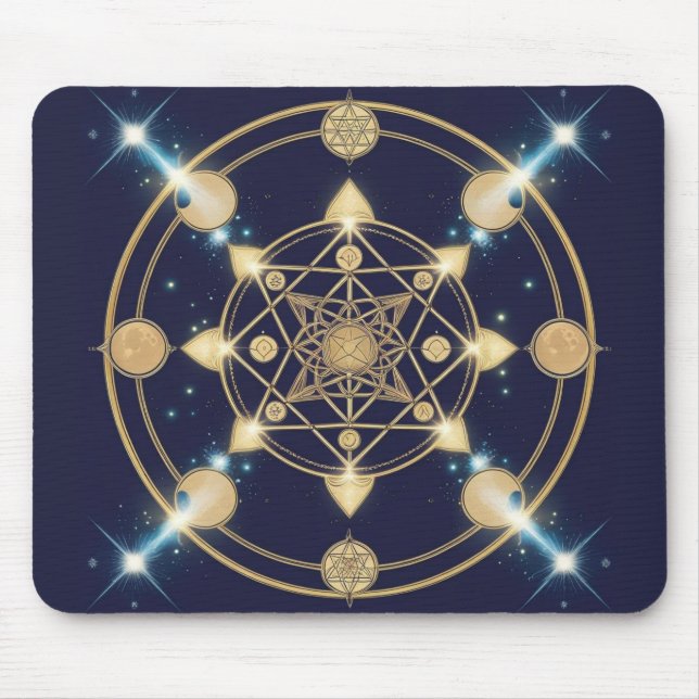 Sternen-Geometrie – Der Code der Unendlichkeit Mousepad (Vorne)