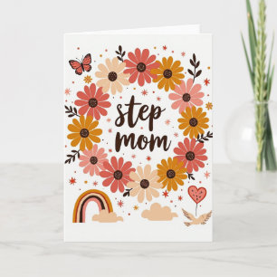 Sternen-Step-Mom-Liebeskarte Karte