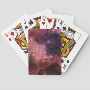 Sternen Sterne Weltraum Galaxie Muster Weltraum Spielkarten