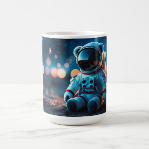 Sternen-Teddy-Astronaut Kaffeetasse