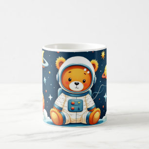 Sternen-Teddy-Weltraum-Abenteuer Kaffeetasse