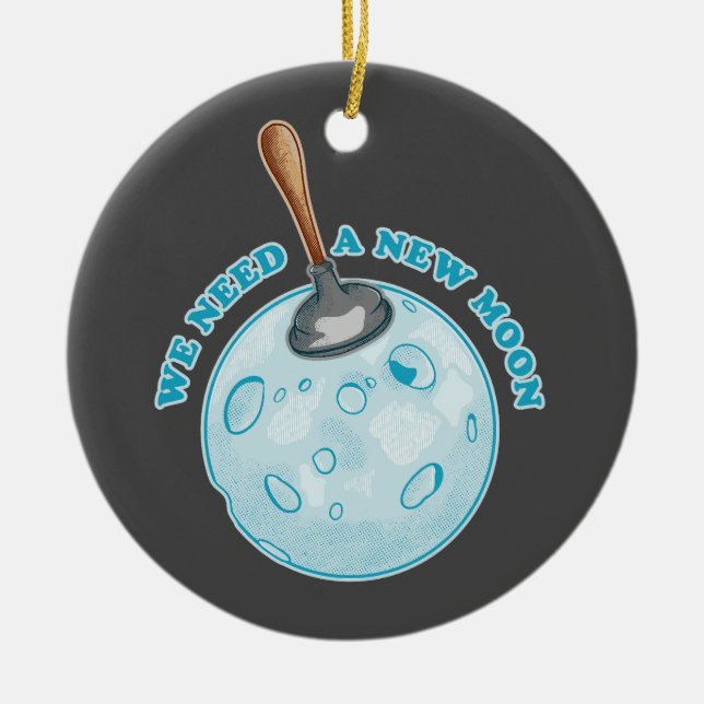 Sternenastronomie Keramik Ornament (Vorne)