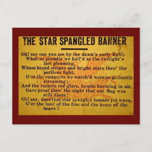 Sternenbanner-Magisches-Lanternenbild Postkarte