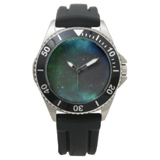 Sternengalaxie-Verlauf Armbanduhr